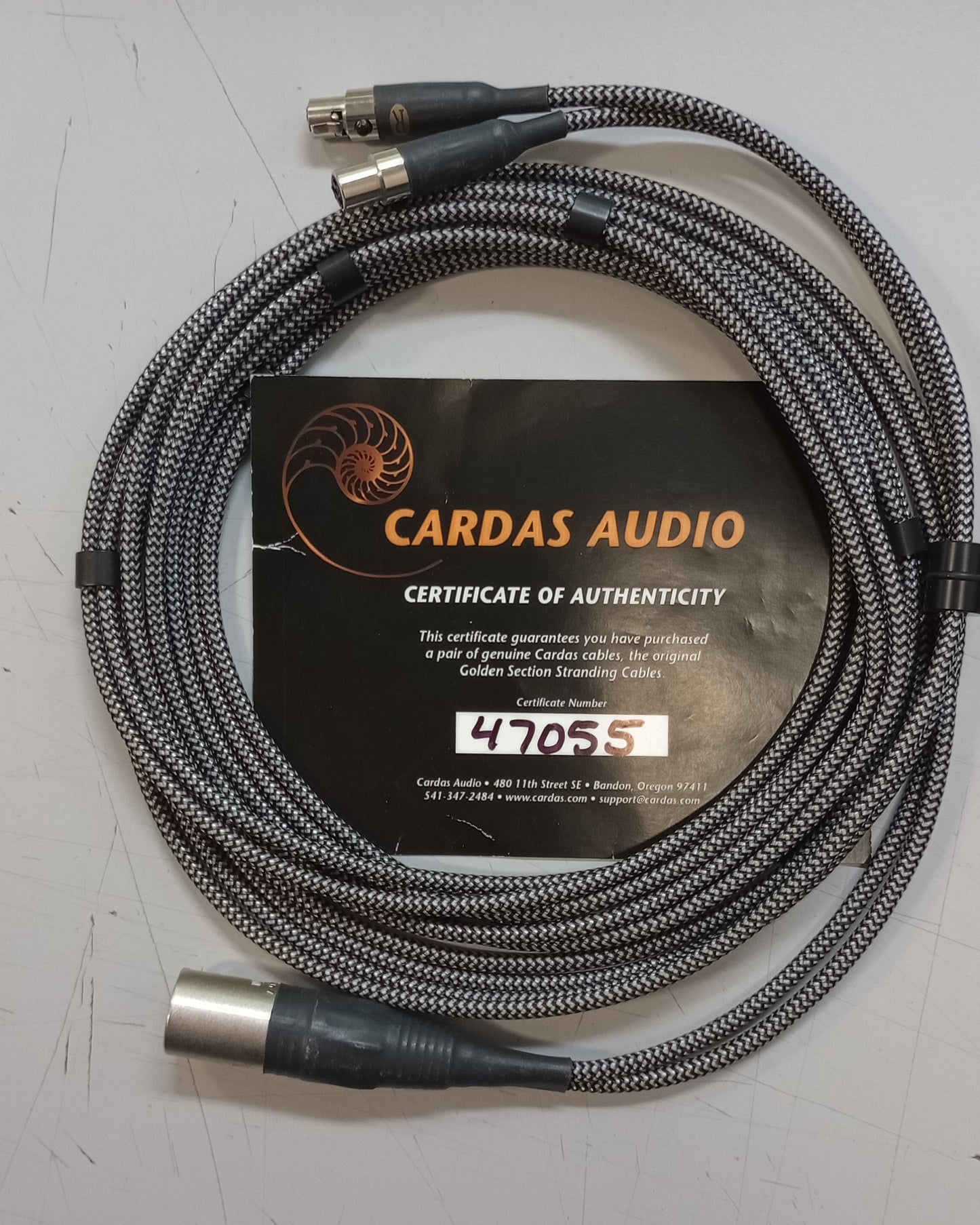 Cardas Audio Clear Headphone Cable 4-Pin MXLR 3M