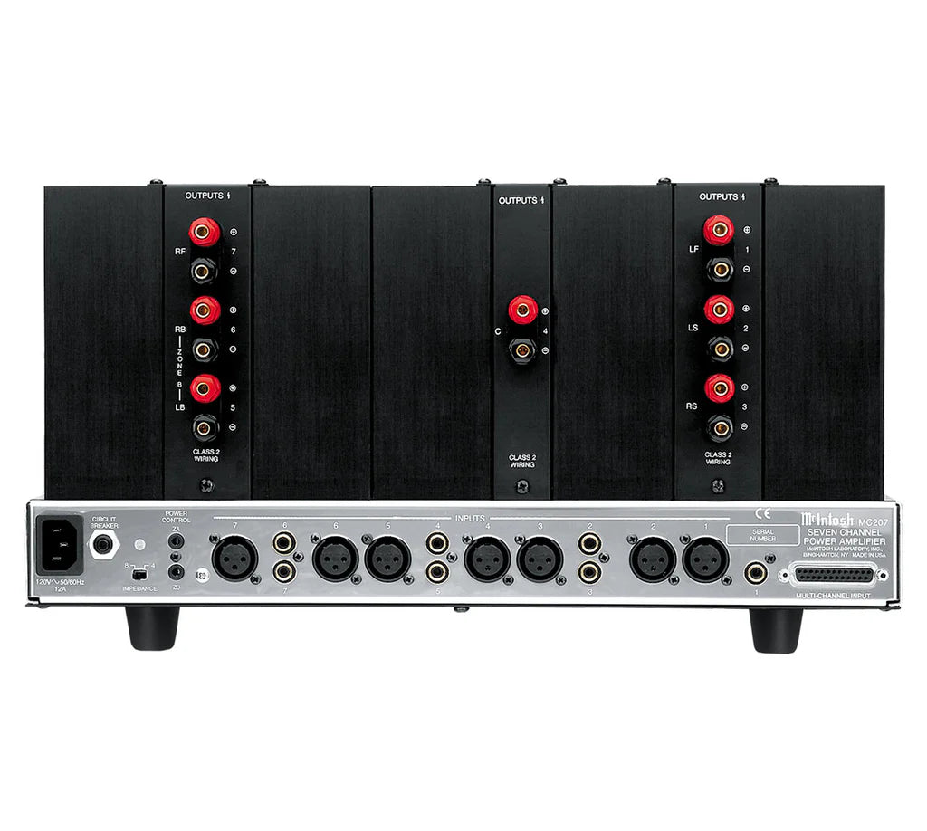 McIntosh MC207 7 Channel Power Amp, DEMO.