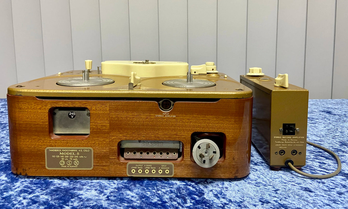 Tandberg Model 5 Reel-to-Reel tape recorder