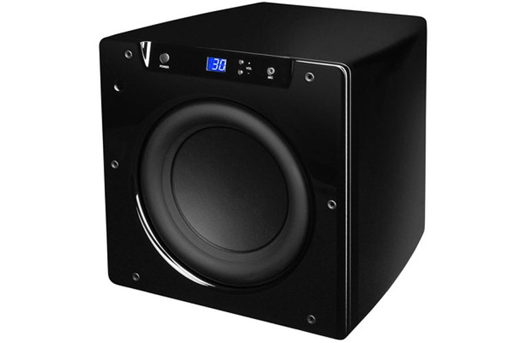 Velodyne spl 1000 ultra, Subwoofer, Gloss Black, With Remote Control, S/Hand