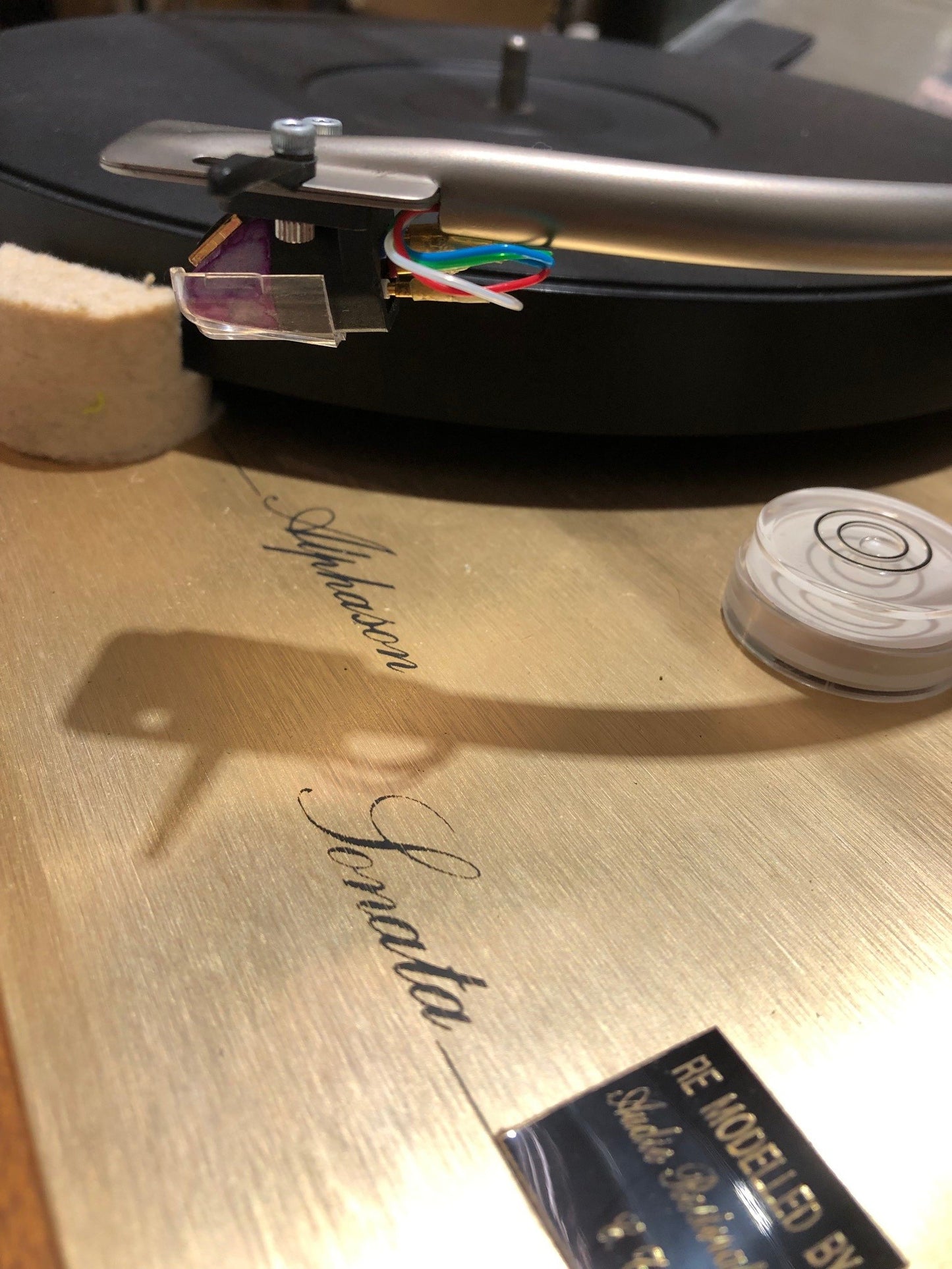 Alphason Sonata Turntable w/ HR-100S-MCS Tonearm