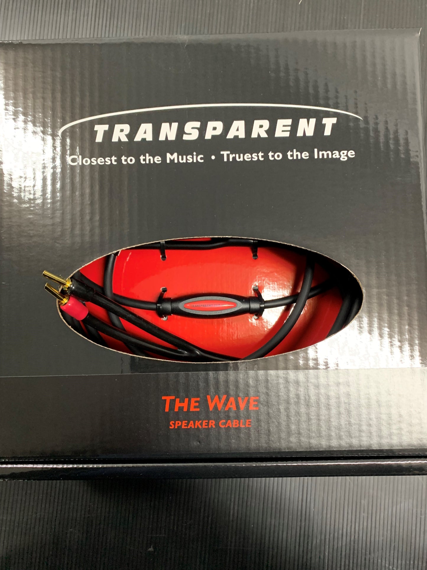 Transparent TW 25FT B>B Speaker cable