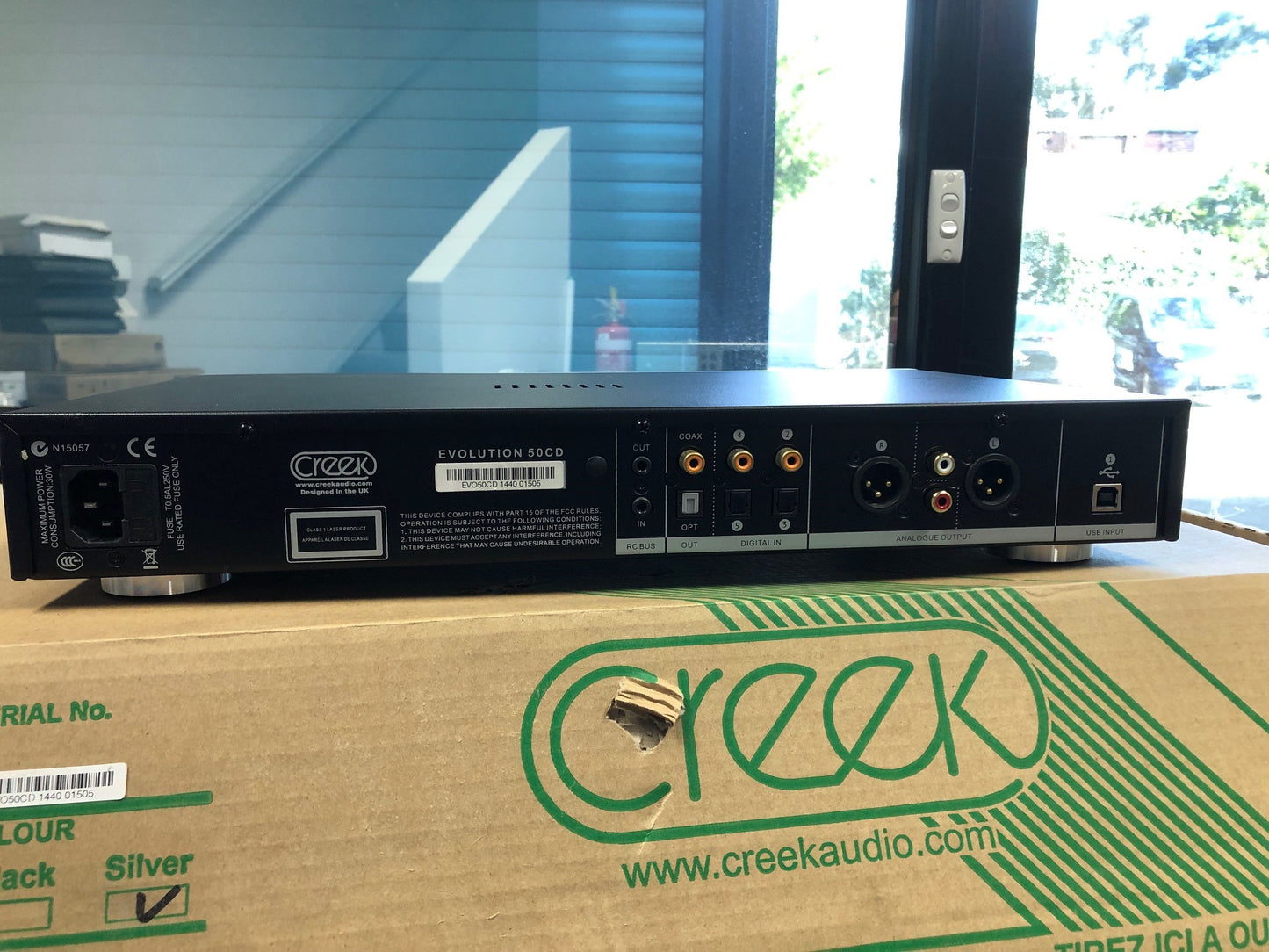 Creek Evo 50 CD, CD Player/DAC, Silver, (Ex-DEMO)