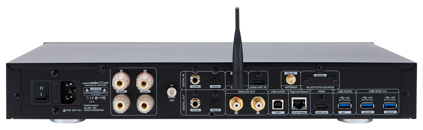 Cocktail Audio N25 AMP, USB DAC and Network Streamer.