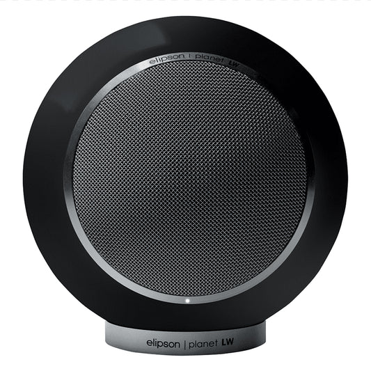 Elipson Planet LW  Wireless Spherical PAIR of Speakers (Black)