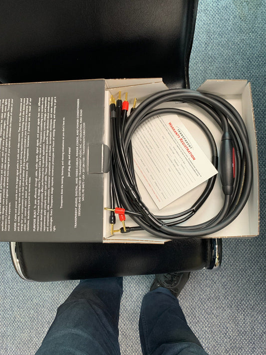 Transparent MWBW 8FT B B Gen 5 Speaker cable
