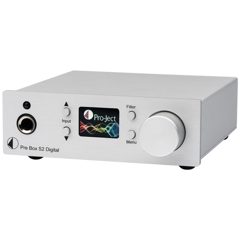 Project Pre Box S2 Digital (Silver) Preamplifier, NEW