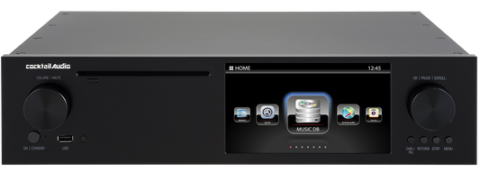 Cocktail Audio X 50 PRO,  Most versatile and powerful Pure Digital Music Server with database, CD Ripper, Network Streamer