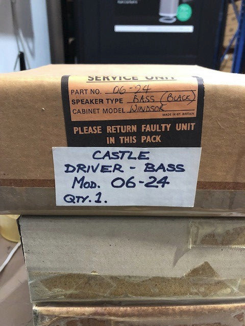 Castle Replacement Bass Driver 06-24