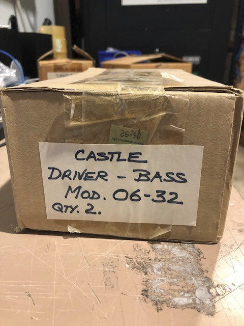 Castle Replacement Bass Driver 06-32