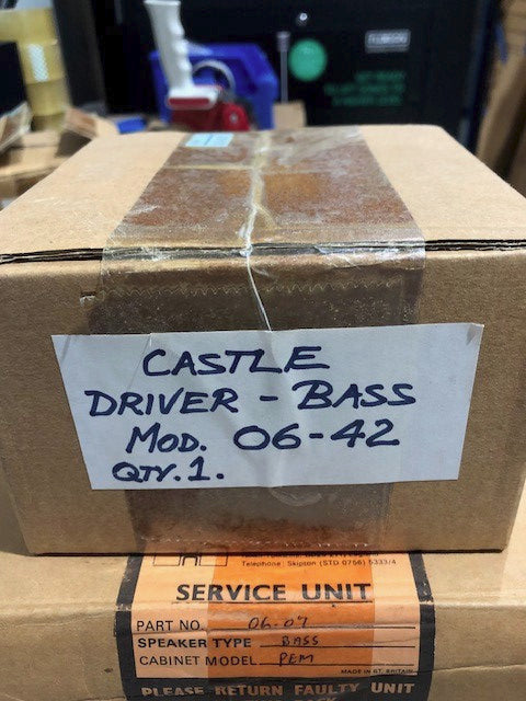 Castle Replacement Bass Driver 06-42