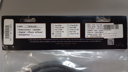 Cardas Audio Twinlink Power Cable 1.5M