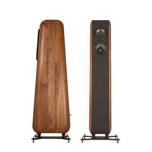 Chario Cielo, Floorstand Speaker, 3 way 4 drivers, reversed array, Solid Walnut, B stock