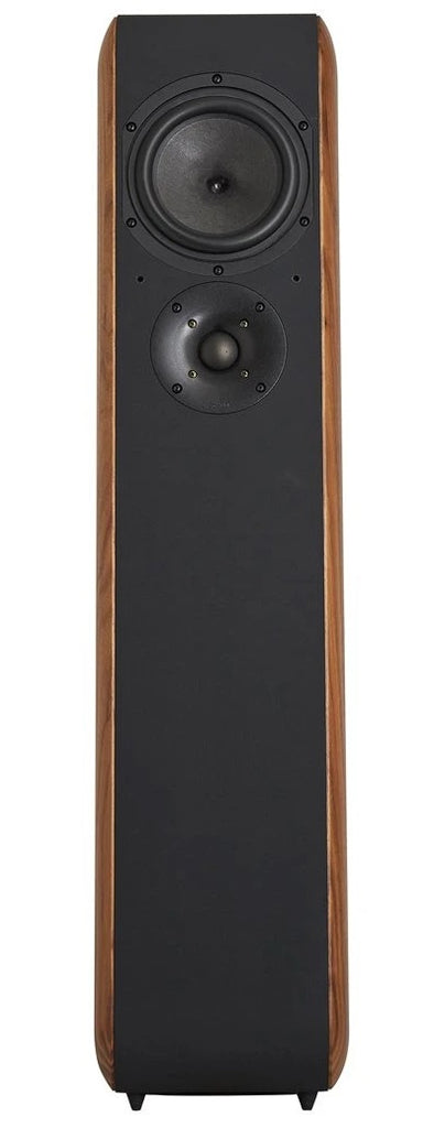 Chario Cielo, Floorstand Speaker, 3 way 4 drivers, reversed array, Solid Walnut, B stock