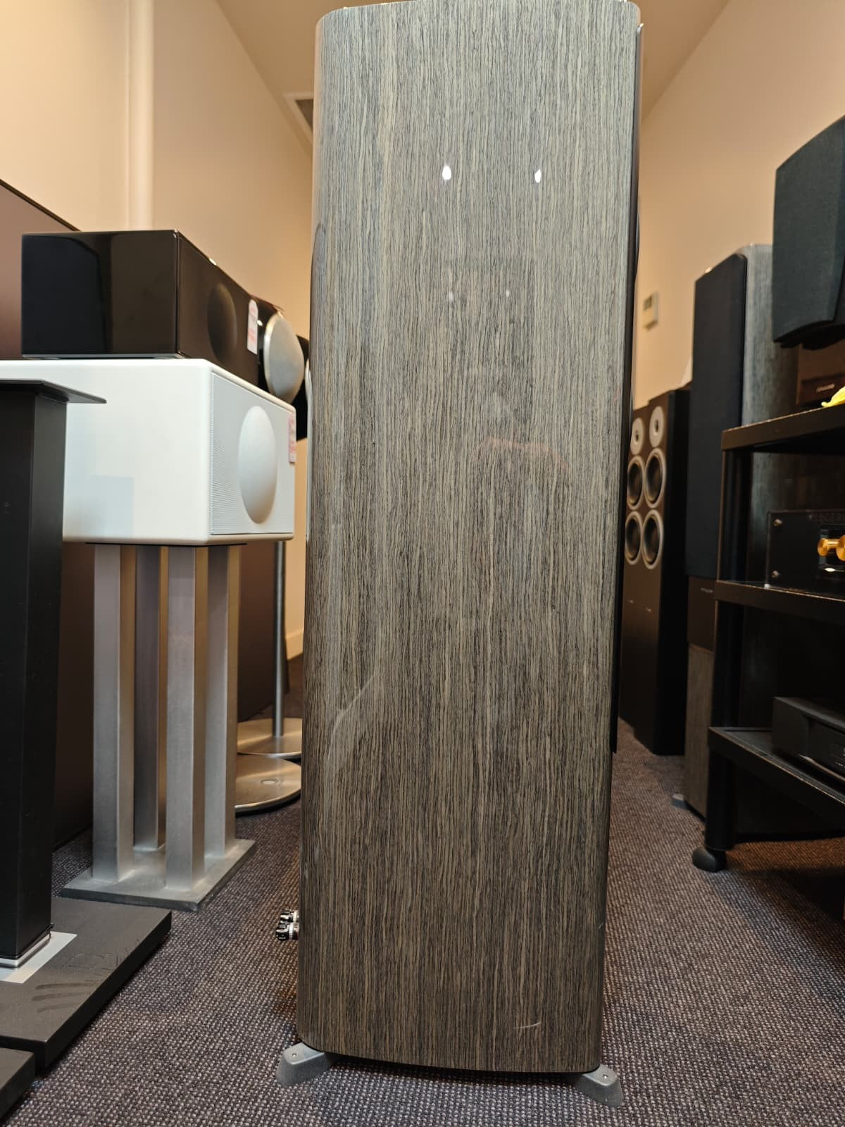 Dynaudio Contour 30 Floorstanding Speakers, Gloss Grey, (Ex-DEMO)