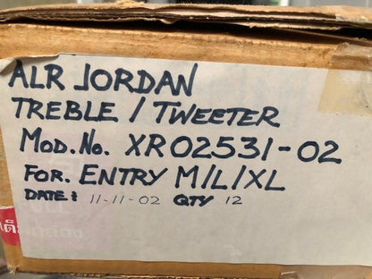 ALR Jordan Replacement Tweeter XF025031-02