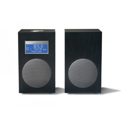 Tivoli Audio Model 10 plus Including Stereo Speaker FM DAB Radio with CockAlarm and Remote Control (Midnight Black)