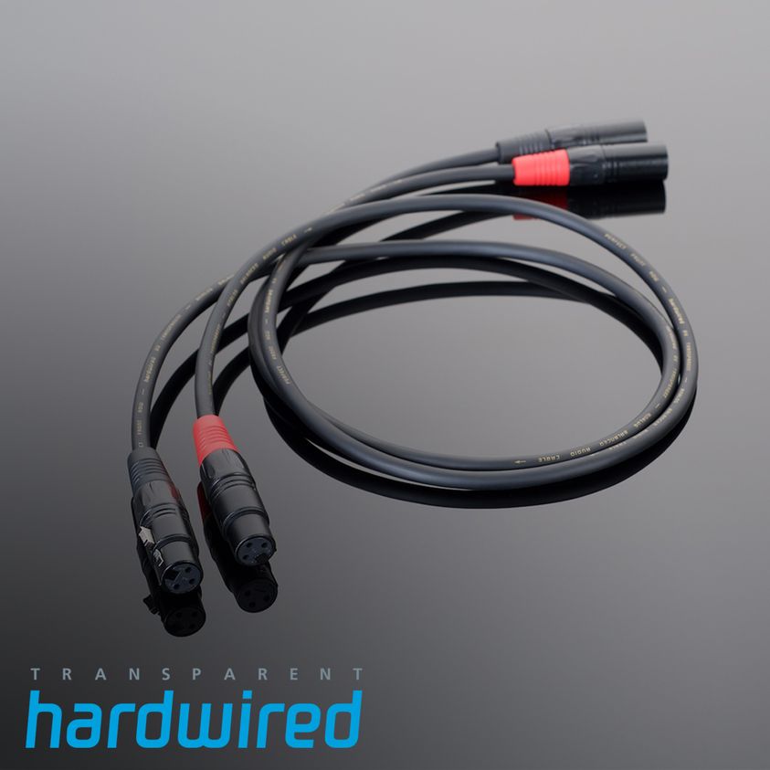 Hardwired by Transparent HWBL Balanced Interconnect 6FT Cable