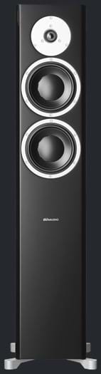 Dynaudio Focus 400XD Active Wireless Floor-Standing Speakers (Black), (Ex-DEMO)